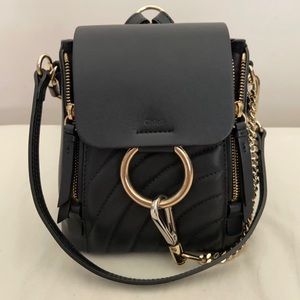 ISO quilted chloe mini faye backpack